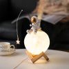 Astronaut Moon Humidifier Spaceman Shape Night Light Festival Gift USB Mute Cute Home Decoration