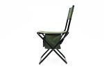 2-piece Folding Outdoor Chair with Storage Bag, Portable Chair for indoor, Outdoor Camping, Picnics and Fishing,Green