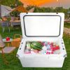 White color ice cooler box 65QT camping ice chest beer box outdoor fishing coolerBlue