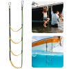 Rope Ladder for Inflatable Boat, Kayak, Motorboat, Canoeing Boat Ladder with Reflective Strips 3/4 Steps