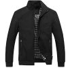 Men's Lightweight Casual Jackets Full-Zip Windbreakers Fashion Jackets Outerwear