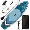 Inflatable Paddle Board, Stand Up Paddle Boards for Adults, Sup Board for Fishing, Wide Stance for All Levels, Inflatable Standup Paddleboard