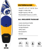 Inflatable Paddle Board; 10'6"x32"x6";  SEASEESUP Paddle Boards for Adults; Stand Up Paddle Board with All SUP Accessories Paddleboard for Fishing Yog