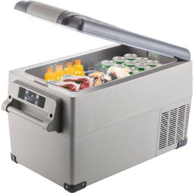 Car RV Camping And Home Use Mini Fridge Freezer Portable Car Refrigerator (Capacity: 35 L, Color: As pic show)