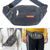 Sling Shoulder Travel Sport Pouch Unisex Fanny Pack Belt Waist Bag