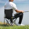 Camping Chair Heavy Duty 600D Portable Folding Chair Outdoor Fishing Hiking US