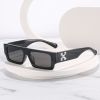 Fashion Small Frame Square Sunglasses Men Women Leopard Retro Sun Glasses Anti-UV Travel Fishing Hiking Eyewear For Female