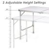 Height Adjustable Folding Camping Table