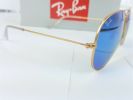 Ray Ban 3025 112/17 Aviator Gold Frame with BLUR MIRROR Lens -ALL SIZES  55mm , 58mm  , 62mm