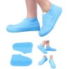 Waterproof Silicone Shoe Cover, Reusable Non Slip Rubber Rain Shoe Cover Unisex