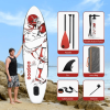 Inflatable Paddle Board; 10'6"x32"x6";  SEASEESUP Paddle Boards for Adults; Stand Up Paddle Board with All SUP Accessories Paddleboard for Fishing Yog