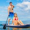 Enjoy Wonderful Water Sports 11-Feet Inflatable Adjustable Surfing Paddle Board